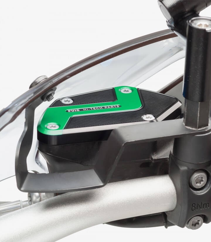Deckel Puig für den Flüssigkeitsbehälter (Kupplung) in der Farbe Grün 9282V für several BMW models