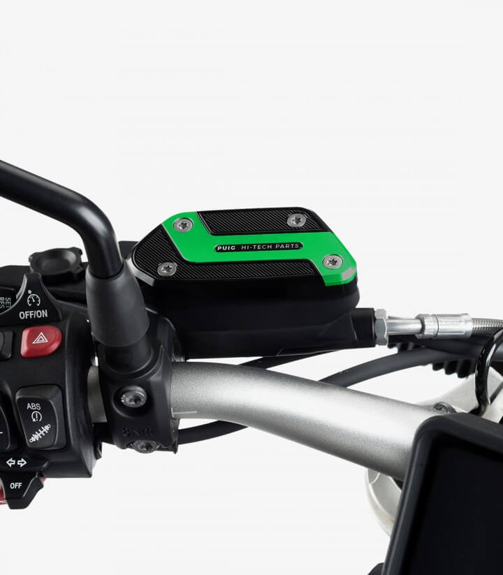 Tapa depósito líquido embrague Puig color Verde 9282V para BMW R NINET, R1200/1250/GS/R/RS