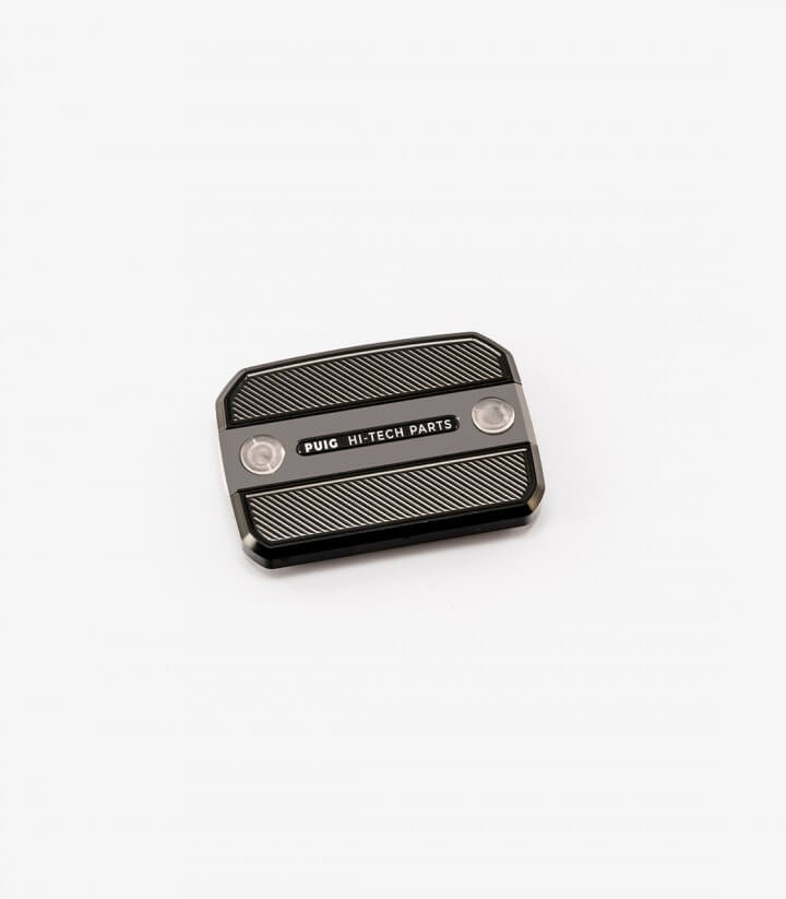 Tapa depósito líquido freno Puig color Plateado 9499P para varios modelos de Ducati