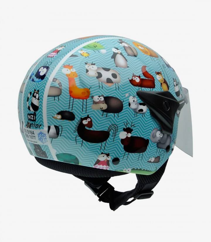 Casco Jet NZI Helix Jr Animals 050269G711