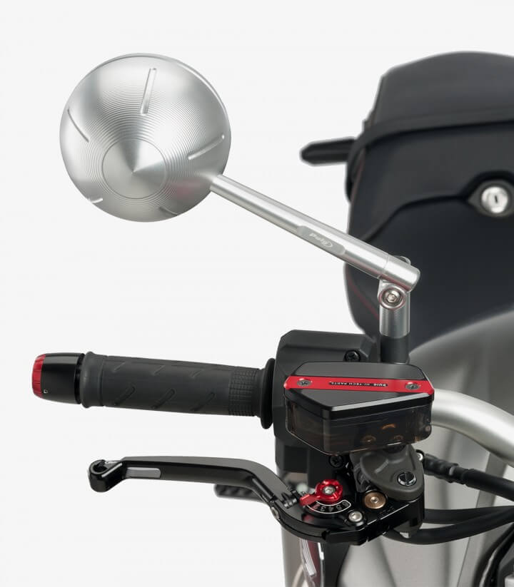 Deckel Puig für den Flüssigkeitsbehälter (Bremse) in der Farbe Rot 9758R für Honda CB1000R Neo Sports Cafe (18-25)