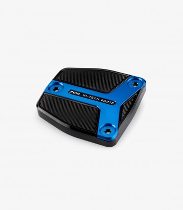 Deckel Puig für den Flüssigkeitsbehälter (Bremse) in der Farbe Blau 21386A für Harley-Davidson Sportster S RH1250S (21-26)
