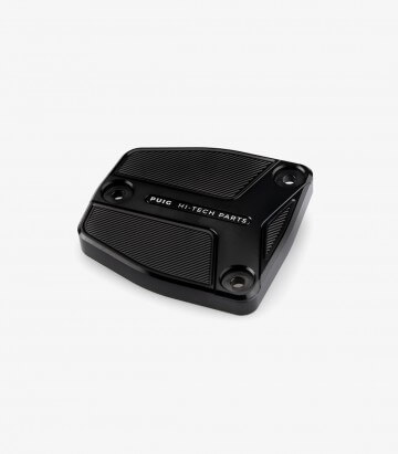 Deckel Puig für den Flüssigkeitsbehälter (Bremse) in der Farbe Schwarz 21386N für Harley-Davidson Sportster S RH1250S (21-26)