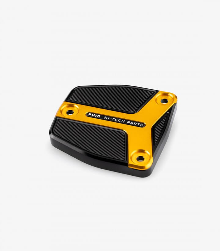 Deckel Puig für den Flüssigkeitsbehälter (Bremse) in der Farbe Gold 21386O für Harley-Davidson Sportster S RH1250S (21-26)