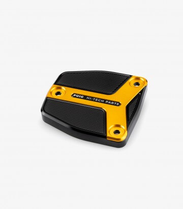 Deckel Puig für den Flüssigkeitsbehälter (Bremse) in der Farbe Gold 21386O für Harley-Davidson Sportster S RH1250S (21-26)