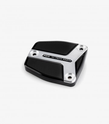 Deckel Puig für den Flüssigkeitsbehälter (Bremse) in der Farbe Silber 21386P für Harley-Davidson Sportster S RH1250S (21-26)