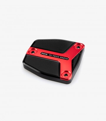 Deckel Puig für den Flüssigkeitsbehälter (Bremse) in der Farbe Rot 21386R für Harley-Davidson Sportster S RH1250S (21-26)