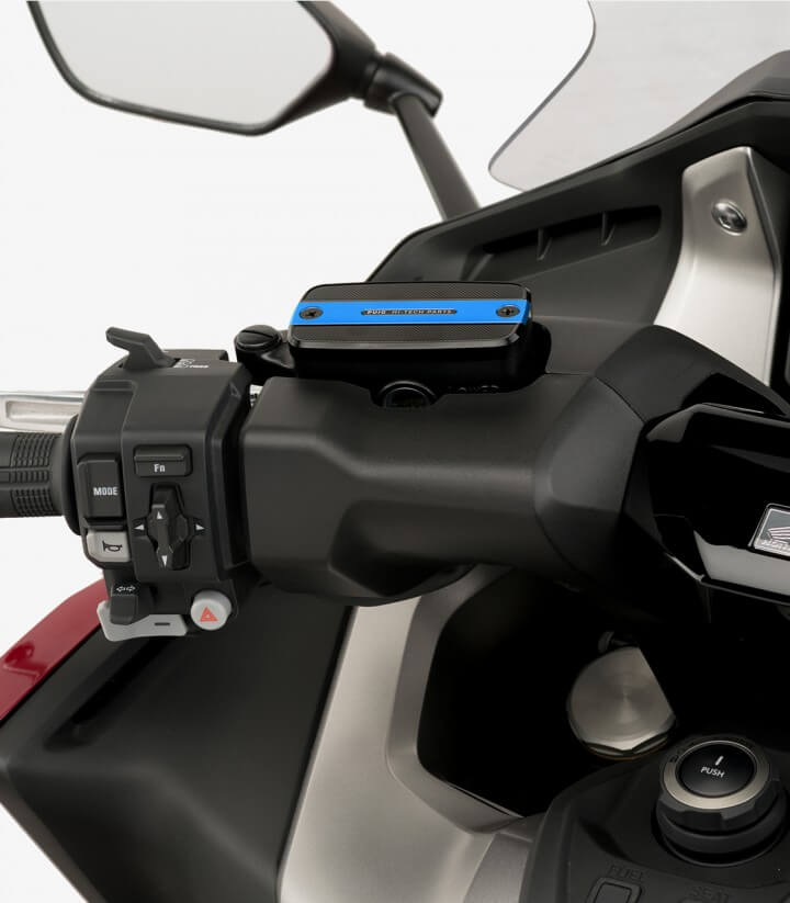 Deckel Puig für den Flüssigkeitsbehälter (Bremse) in der Farbe Blau 9262A für several Honda and SYM models