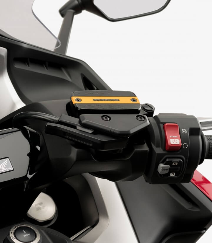 Deckel Puig für den Flüssigkeitsbehälter (Bremse) in der Farbe Gold 9262O für several Honda and SYM models