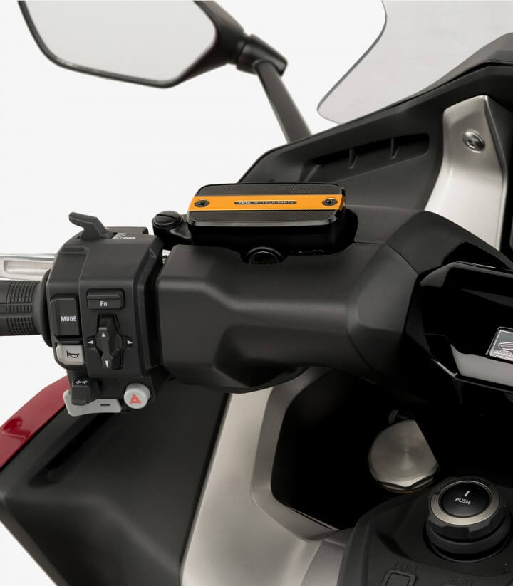 Deckel Puig für den Flüssigkeitsbehälter (Bremse) in der Farbe Gold 9262O für several Honda and SYM models