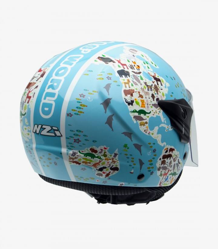 Casco Jet NZI Helix Infantil Mapamundi 050269A059