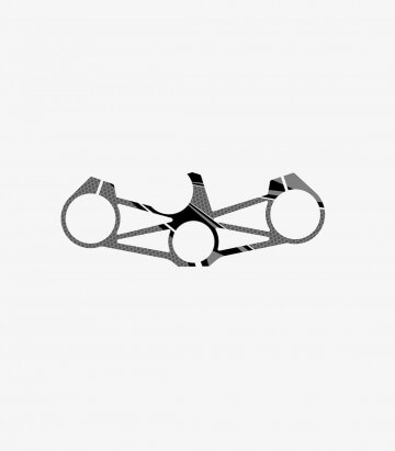 Gabelbrückenschutz Radikal Puig 3478U in Grau für Kawasaki ZX-6R 636 Ninja (13-17), ZX-6R Ninja (18-23)