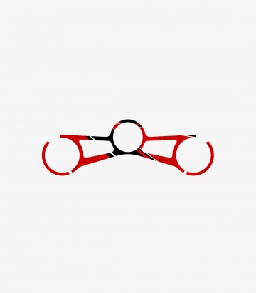 Gabelbrückenschutz Radikal Puig 3710R in Rot für BMW S1000RR (19-22)