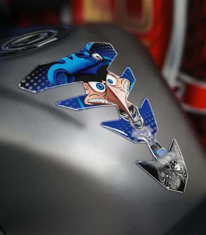 Puig Blue Tank Pad model Joker