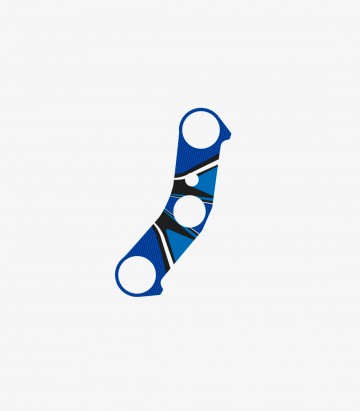 Gabelbrückenschutz Radikal Puig 6924A in Blau für Yamaha YZF-R1 (04-06)