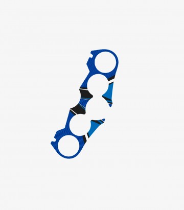 Gabelbrückenschutz Radikal Puig 6927A in Blau für Yamaha FZ8 (11-16)