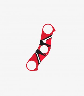 Gabelbrückenschutz Radikal Puig 6928R in Rot für Yamaha YZF-R1 (07-08)