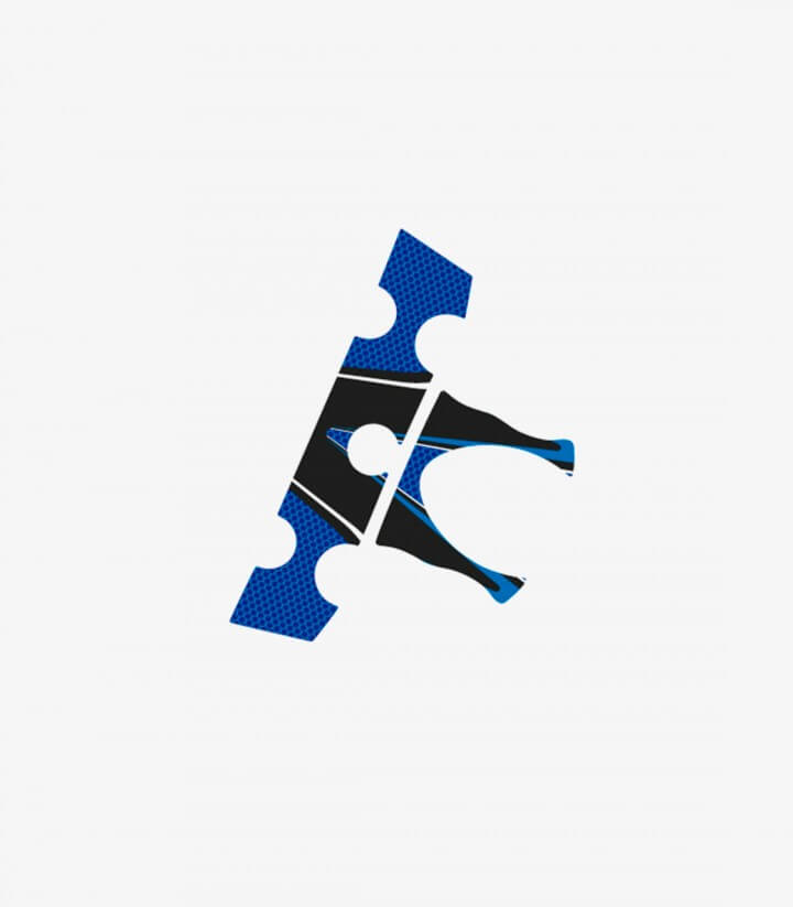 Gabelbrückenschutz Radikal Puig 6931A in Blau für Yamaha FZ6 Fazer S2 (07-10), FZ6 S2 (08-10)