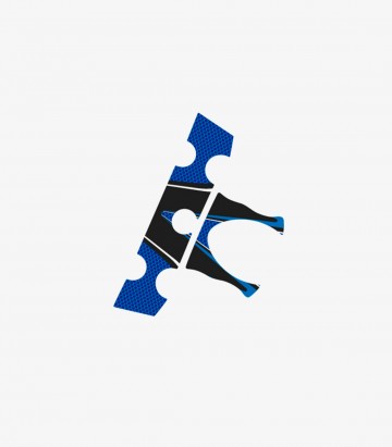 Gabelbrückenschutz Radikal Puig 6931A in Blau für Yamaha FZ6 Fazer S2 (07-10), FZ6 S2 (08-10)
