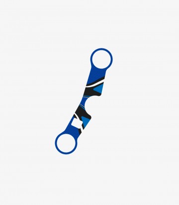 Gabelbrückenschutz Radikal Puig 6934A in Blau für Suzuki SV650N/S (03-06)