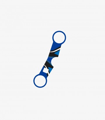 Gabelbrückenschutz Radikal Puig 6937A in Blau für Suzuki GSX-R1000 (01-02)