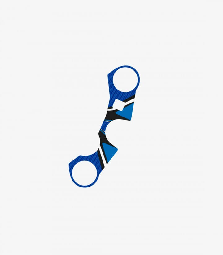 Gabelbrückenschutz Radikal Puig 6938A in Blau für Suzuki GSX-R600 (06-16), GSX-R750 (06-16)