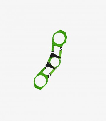 Gabelbrückenschutz Radikal Puig 6944V in Grün für Kawasaki ZX-10R (11-15)