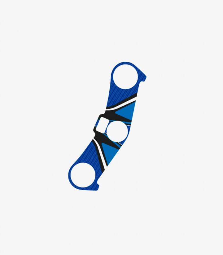 Gabelbrückenschutz Radikal Puig 6945A in Blau für Kawasaki ZX-6R Ninja (03-04)