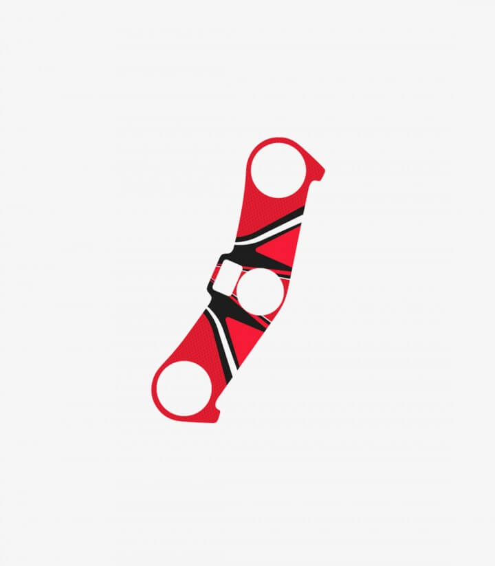 Gabelbrückenschutz Radikal Puig 6945R in Rot für Kawasaki ZX-6R Ninja (03-04)