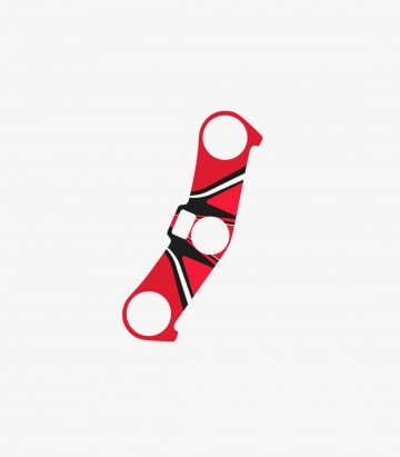 Gabelbrückenschutz Radikal Puig 6945R in Rot für Kawasaki ZX-6R Ninja (03-04)
