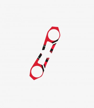 Gabelbrückenschutz Radikal Puig 6948R in Rot für Kawasaki ZX-6R Ninja (09-16)