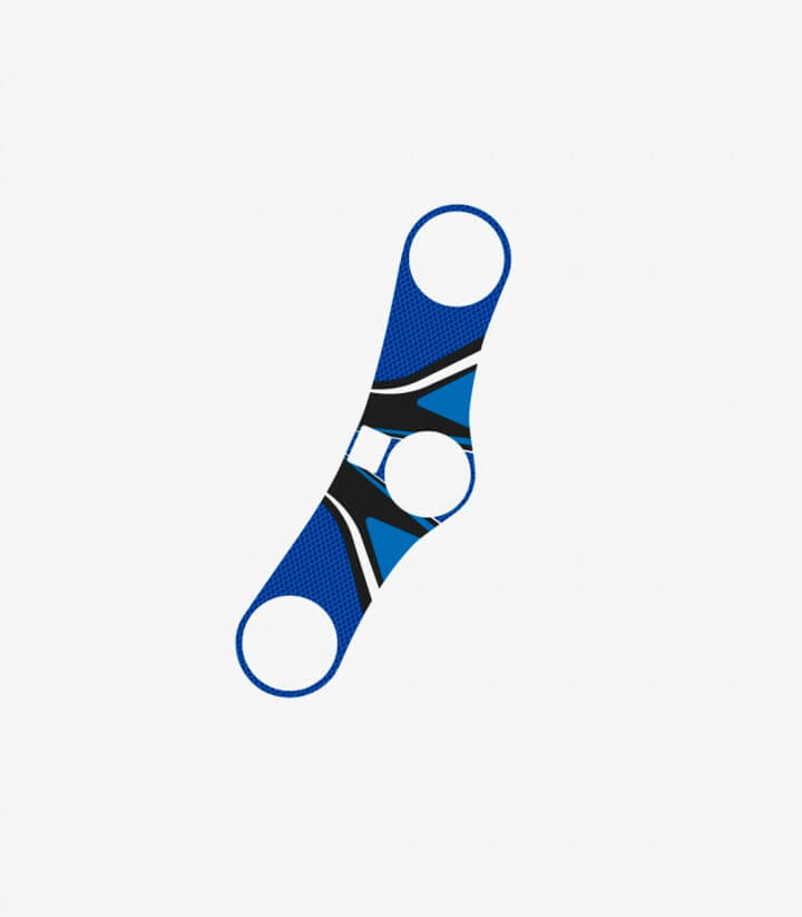Gabelbrückenschutz Radikal Puig 6966A in Blau für Honda CBR900RR Fireblade (00-03)