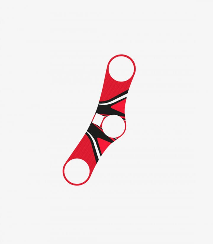 Gabelbrückenschutz Radikal Puig 6966R in Rot für Honda CBR900RR Fireblade (00-03)