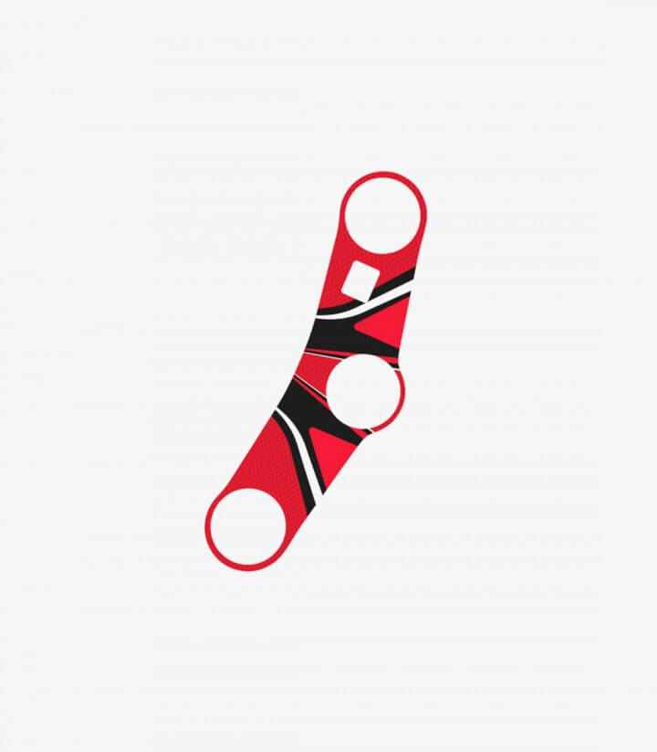 Gabelbrückenschutz Radikal Puig 6971R in Rot für Honda CBR600RR (03-04)