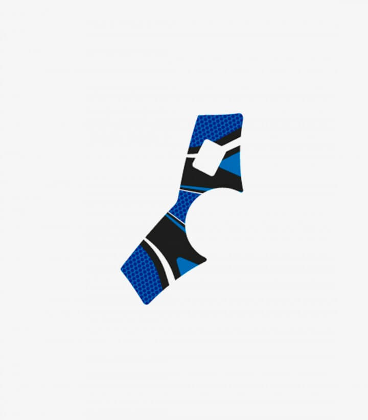 Gabelbrückenschutz Radikal Puig 6976A in Blau für Honda CBR125R (11-16)
