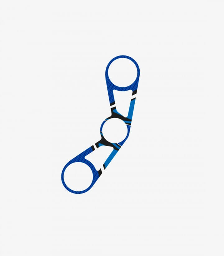 Gabelbrückenschutz Radikal Puig 6981A in Blau für BMW S1000RR (09-14)