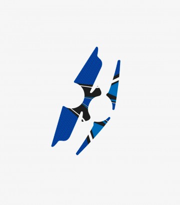 Gabelbrückenschutz Radikal Puig 6983A in Blau für BMW K1200 R Sport (07-08)