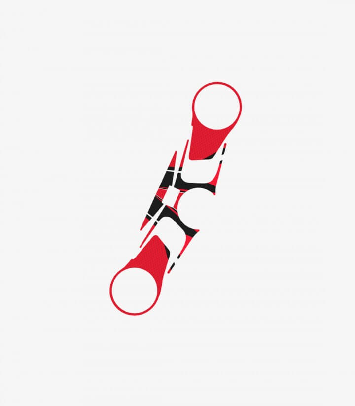 Gabelbrückenschutz Radikal Puig 6988R in Rot für Aprilia RSV4 / Factory (09-14)