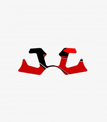 Protector tija Radikal Puig 7586R color Rojo para Yamaha YZF-R125 (2014 - 2018)