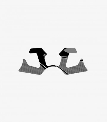 Gabelbrückenschutz Radikal Puig 7586U in Grau für Yamaha YZF-R125 (14-18)