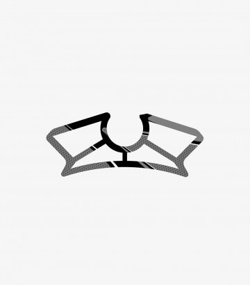 Gabelbrückenschutz Radikal Puig 8333U in Grau für Yamaha YZF-R3 (15-18)