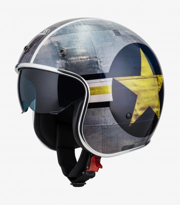 Casco Jet NZI Rolling 3 Aeronáutica Azul 050369A164