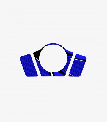 Gabelbrückenschutz Radikal Puig 9404A in Blau für Kawasaki Ninja 1000/1100 SX (20-26), Z1000SX (17-19)