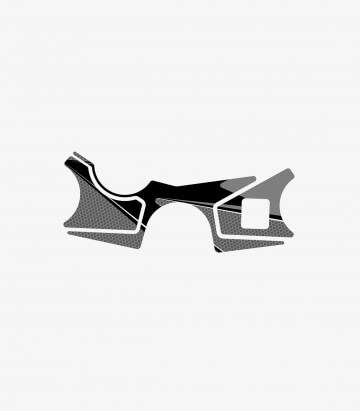 Gabelbrückenschutz Radikal Puig 9459U in Grau für Suzuki GSX-R1000 (17-18)