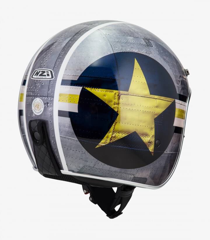 Casco Jet NZI Rolling 3 Aeronáutica Azul 050369A164
