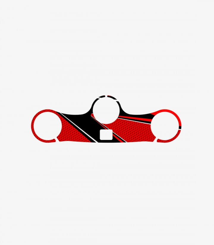 Gabelbrückenschutz Radikal Puig 20495R in Rot für Honda CBR1000RR-R Fireblade (20-25)