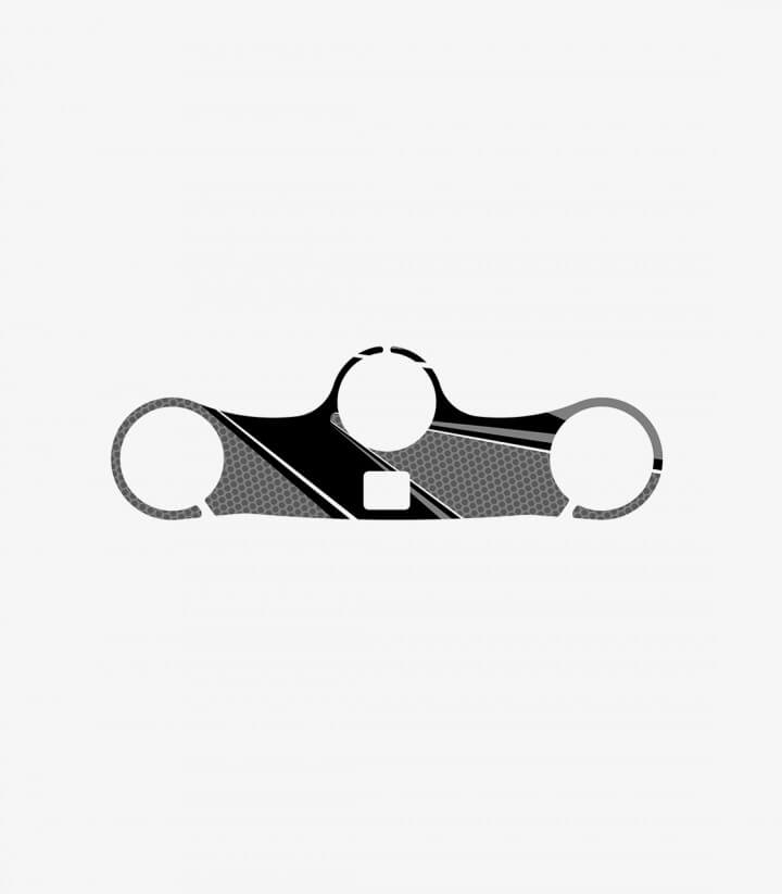 Gabelbrückenschutz Radikal Puig 20495U in Grau für Honda CBR1000RR-R Fireblade (20-25)