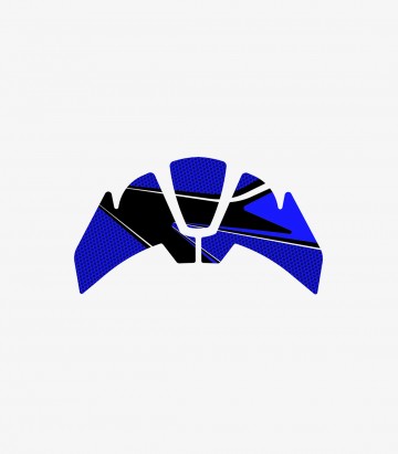 Gabelbrückenschutz Radikal Puig 20829A in Blau für Suzuki GSX-S1000/S950 (22-26)
