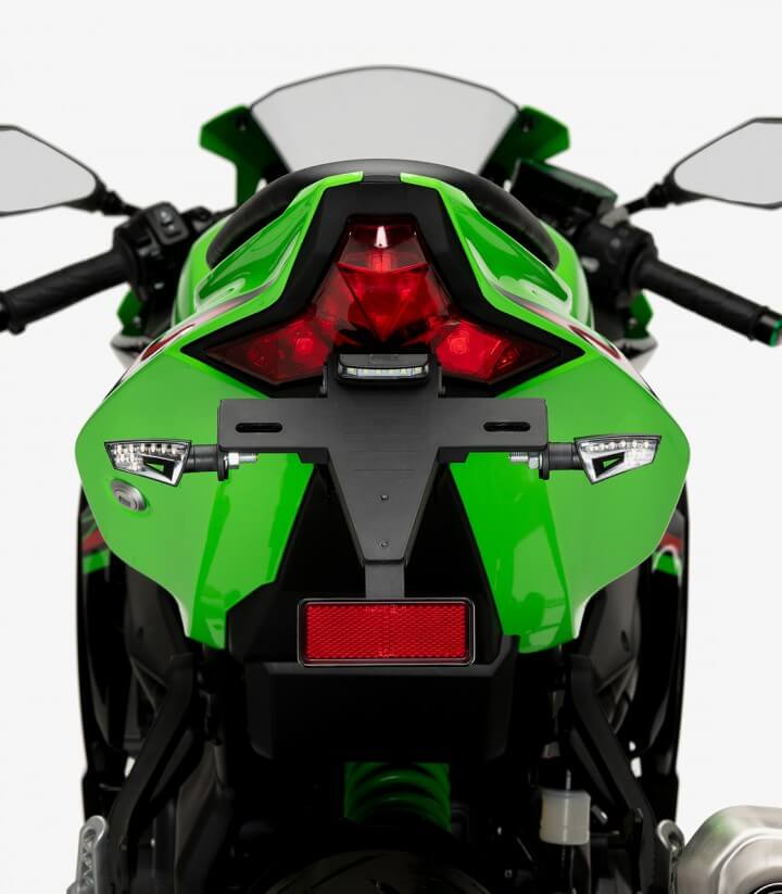 Kennzeichenhalter Puig 21836N für Kawasaki ZX-4R/RR Ninja (24-26)