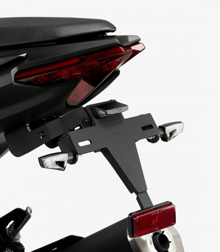 Kennzeichenhalter Puig 22010N für Kawasaki Ninja 500, Z500 (24-26)